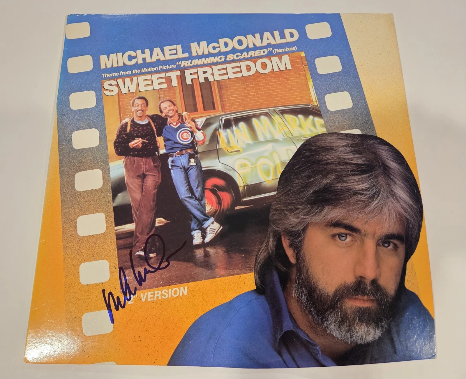MICHAEL McDONALD signed autographed SWEET FREEDOM LP VINYL RECORD BECKETT (BAS)