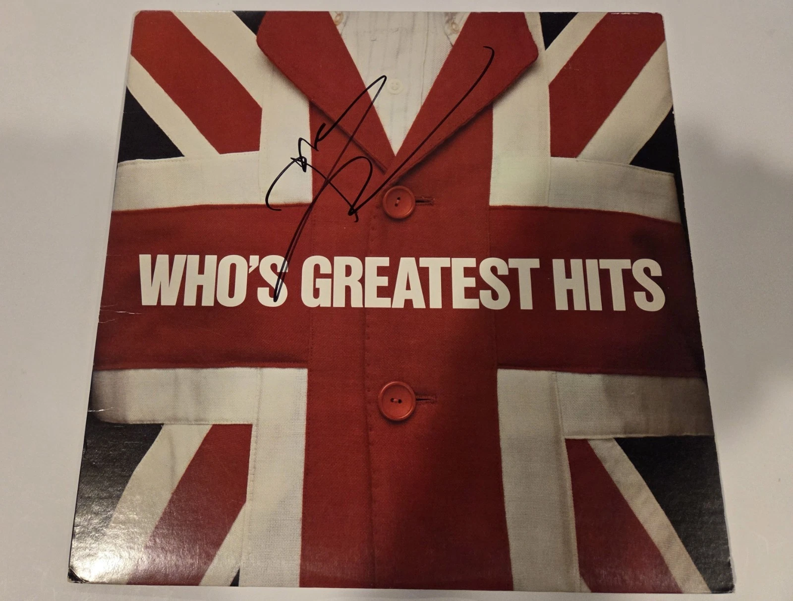 THE WHO PETE TOWNSHEND signed autographed GREATEST HITS LP RECORD BECKETT (BAS)