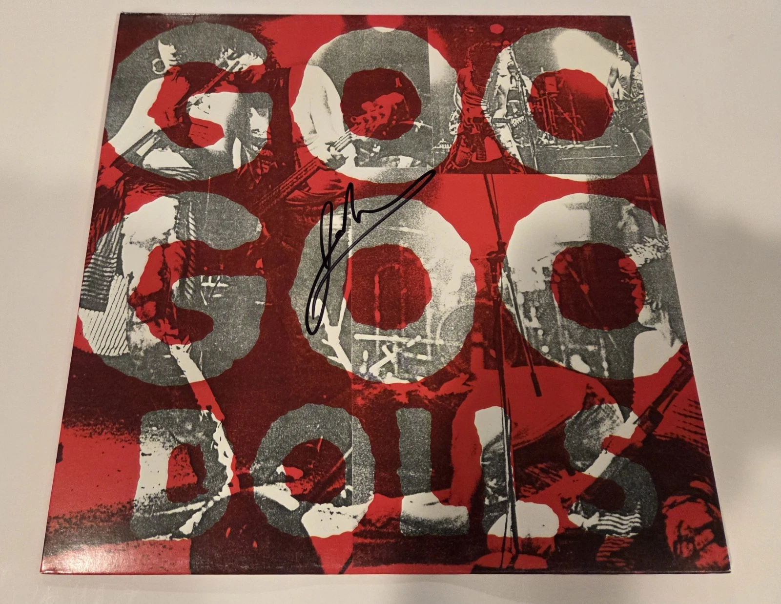 GOO GOO DOLLS JOHNNY RZEZNIK signed autographed VINYL LP RECORD BECKETT (BAS)