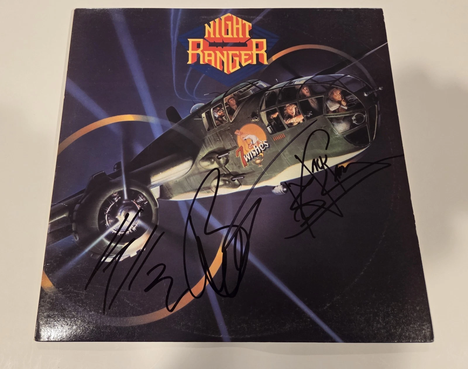 NIGHT RANGER signed autographed 