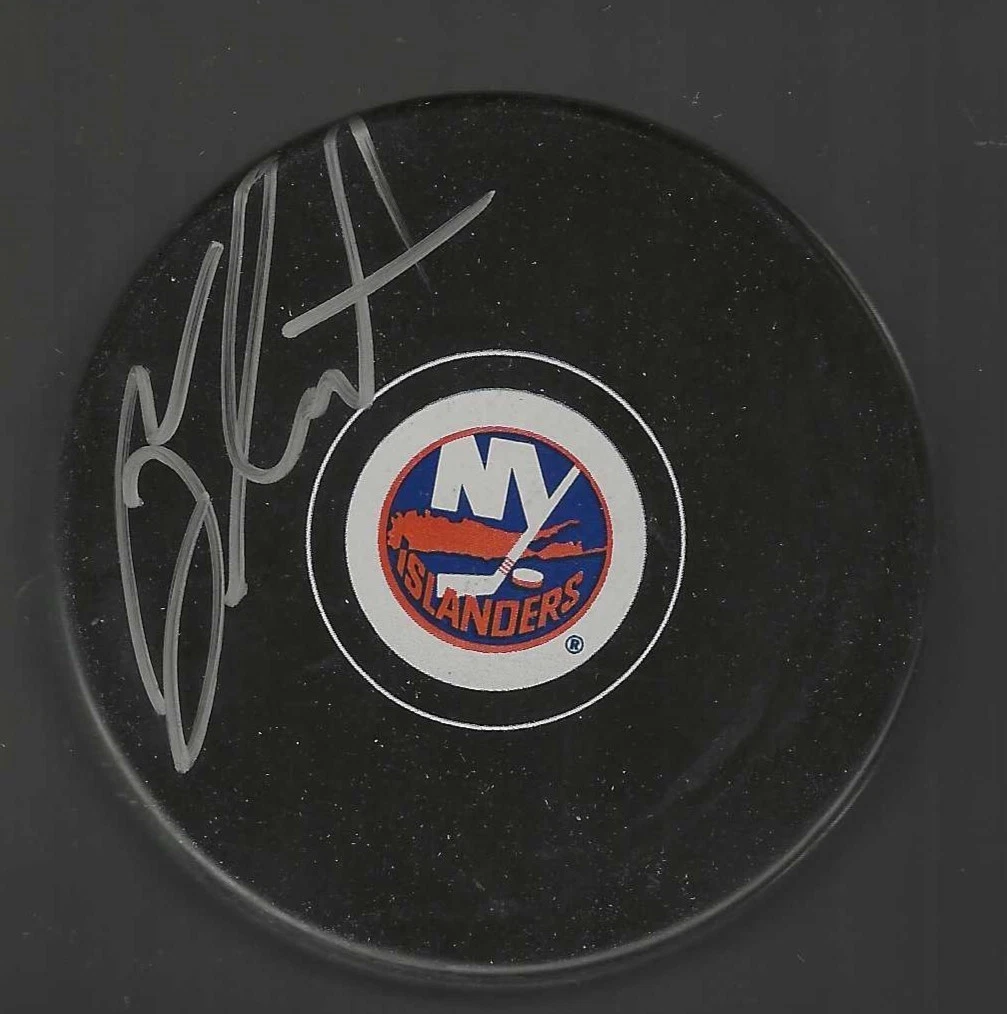 Taylor Camarata Signed New York Islanders Puck