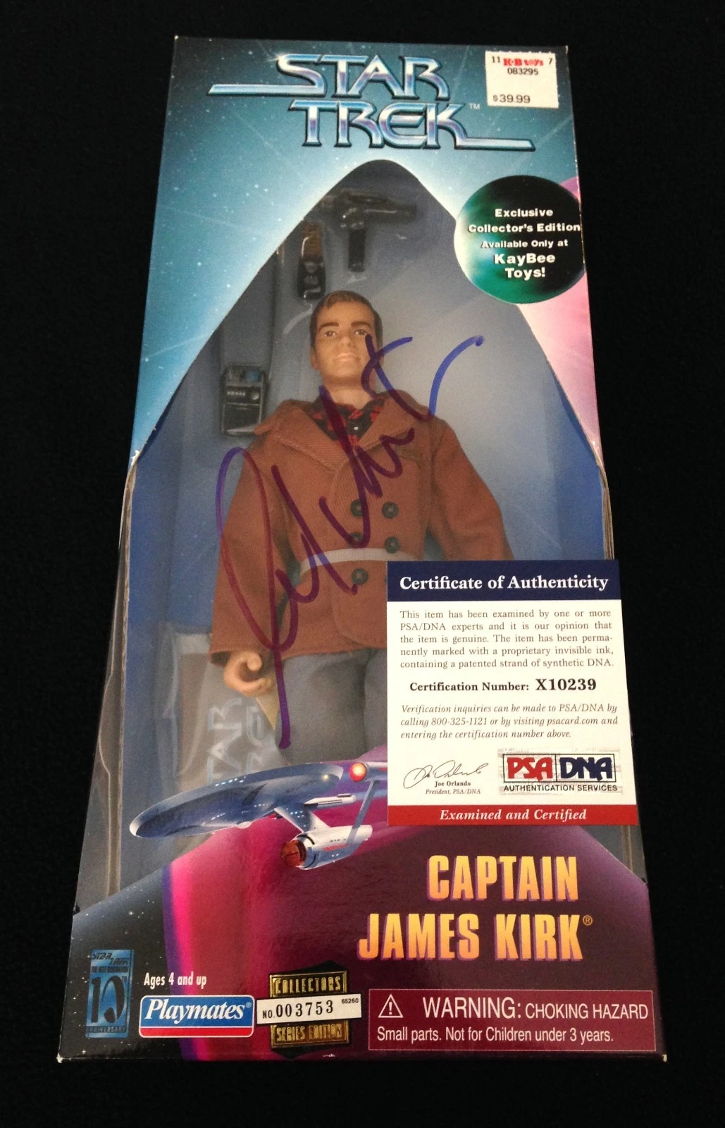 WILLIAM SHATNER SIGNED 12