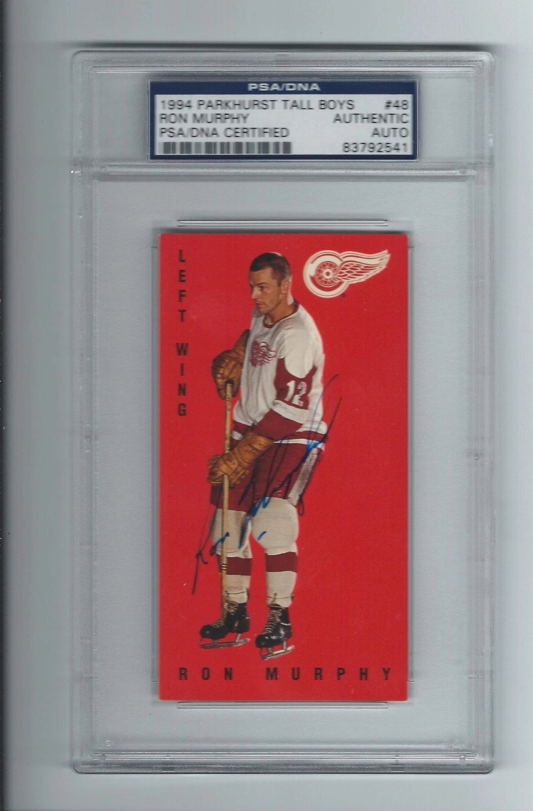 RON MURPHY SIGNED 1994 PARKHURST TALL BOYS CARD #48 PSA/DNA 83792541