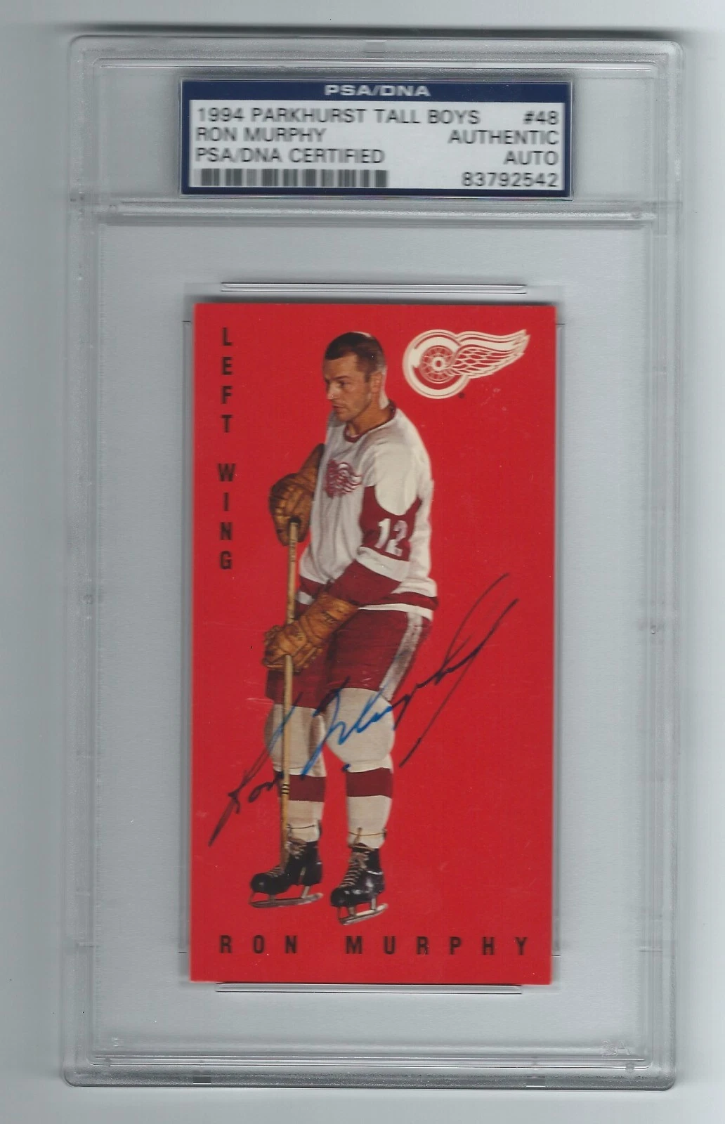RON MURPHY SIGNED 1994 PARKHURST TALL BOYS CARD #48 PSA/DNA 83792542