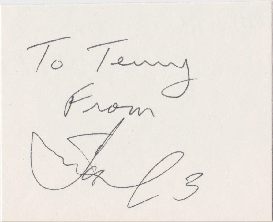 Mikhail Tatarinov Signed Cut Washington Capitals Quebec Nordiques Boston Bruins