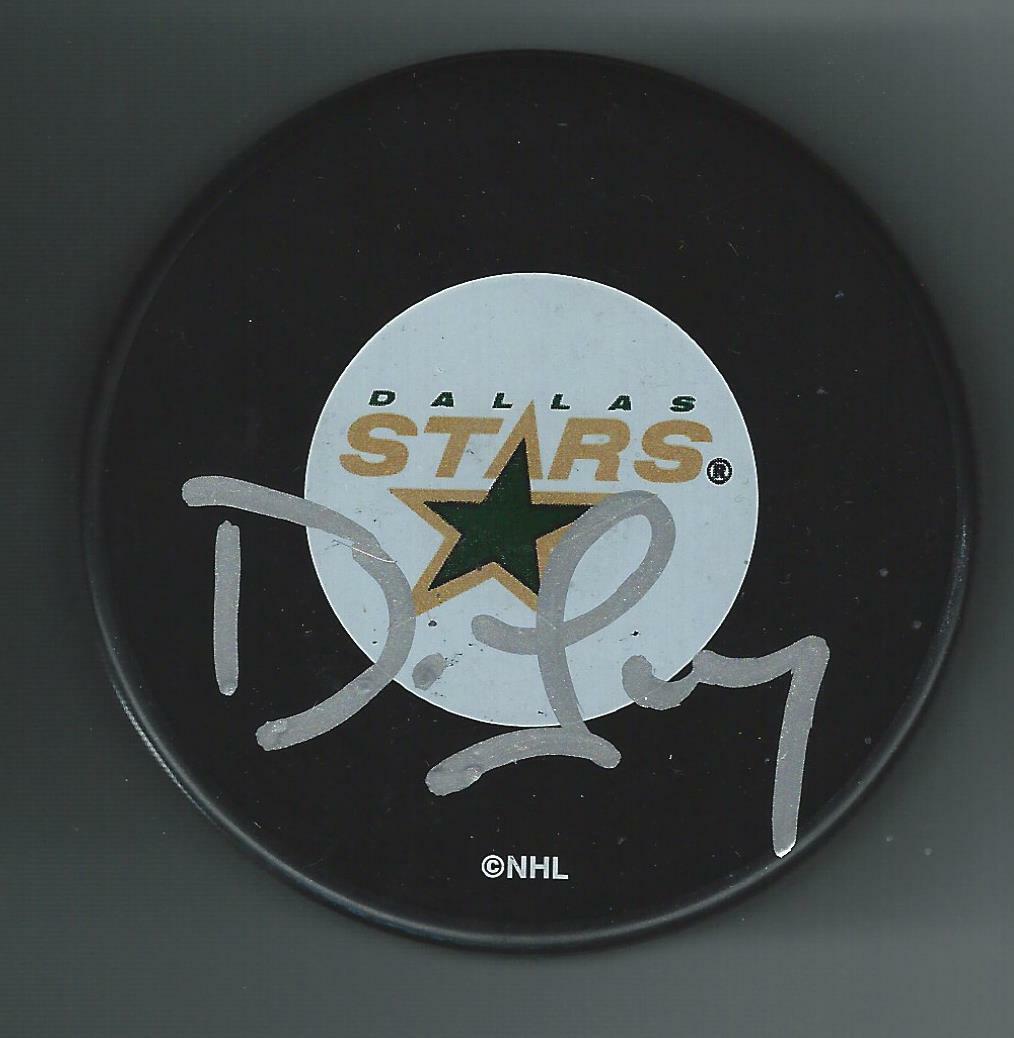 Don Sweeney Signed Dallas Stars Puck