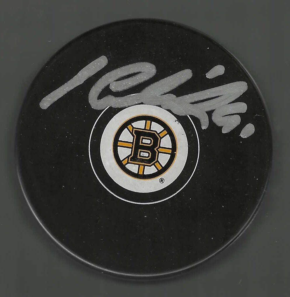 Jaroslav Halak Signed Boston Bruins Puck