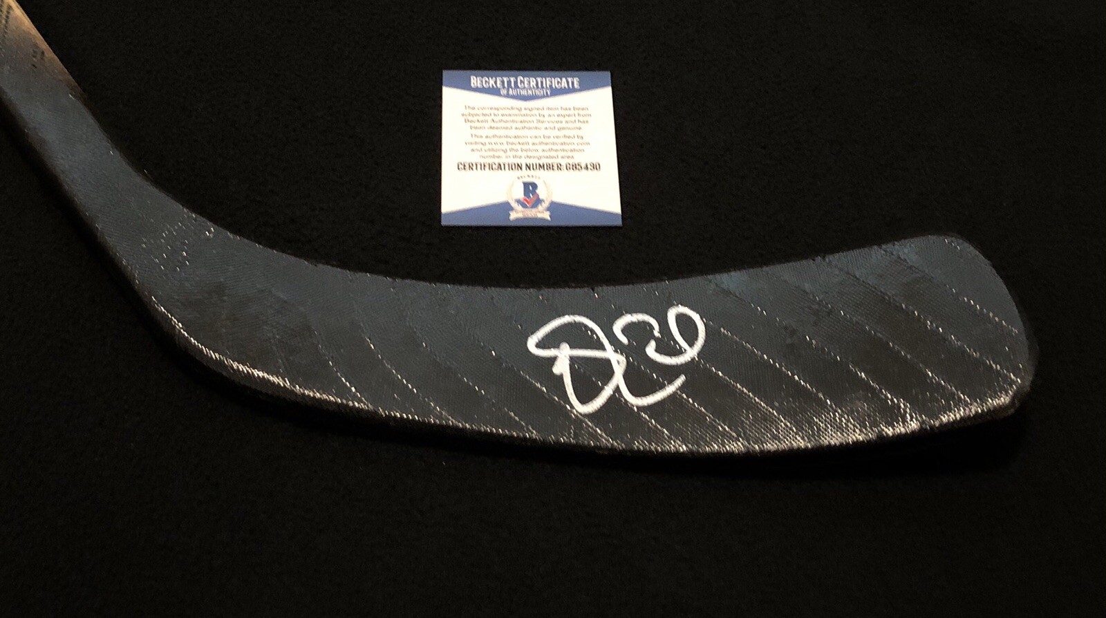 Evgeni Malkin Signed Pittsburgh Penguins Hockey Stick Beckett COA