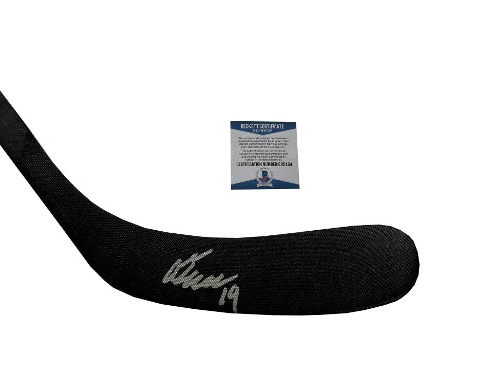 Alex Turcotte Signed Los Angeles Kings Hockey Stick Beckett COA