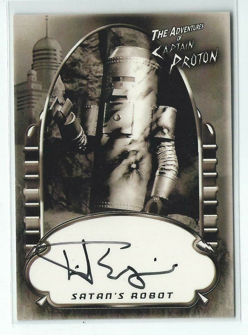 Tarik Ergin As Satan's Robot The Complete Star Trek Voyager Autograph Card