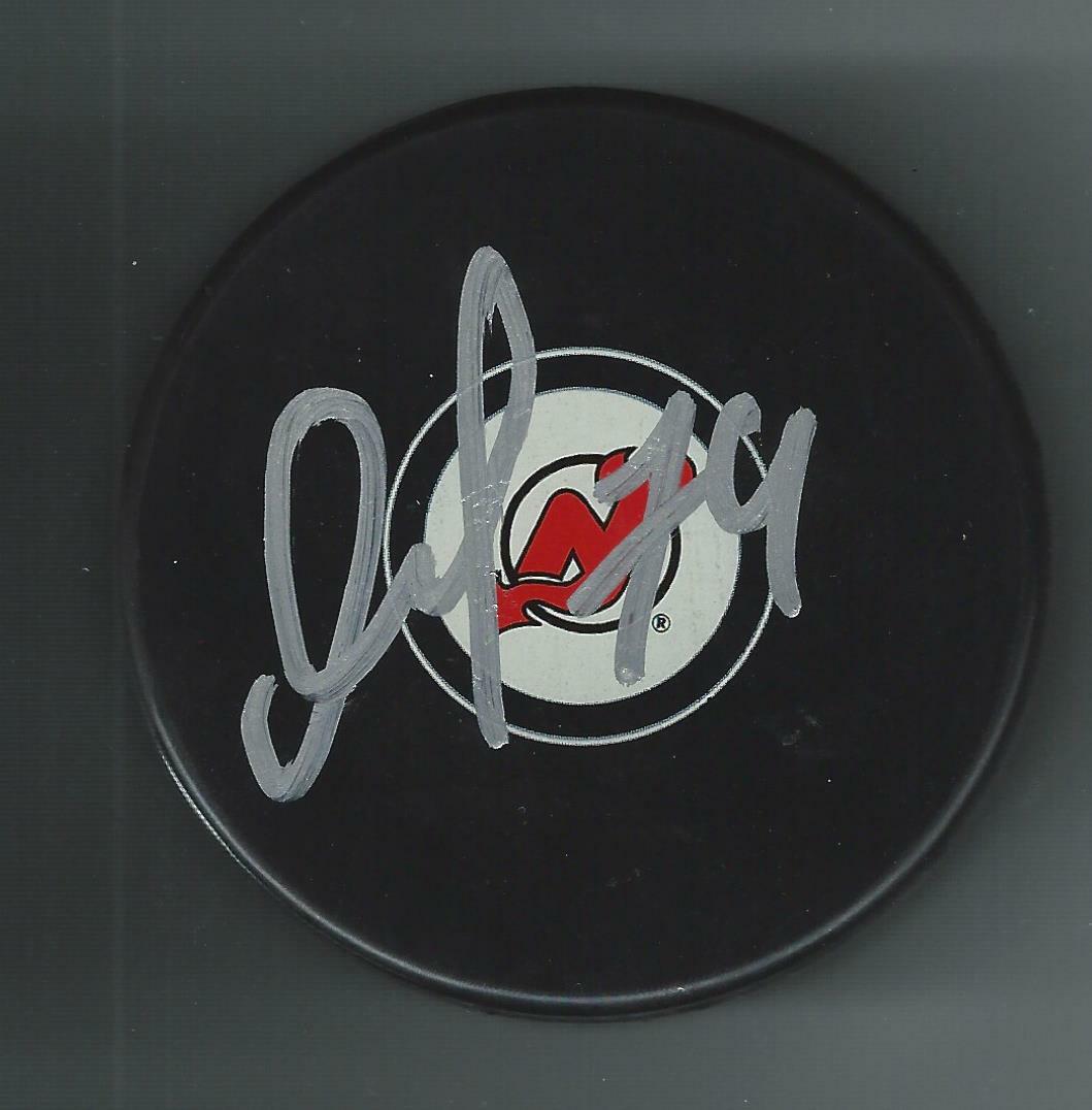 Egor Yakovlev Signed New Jersey Devils Puck