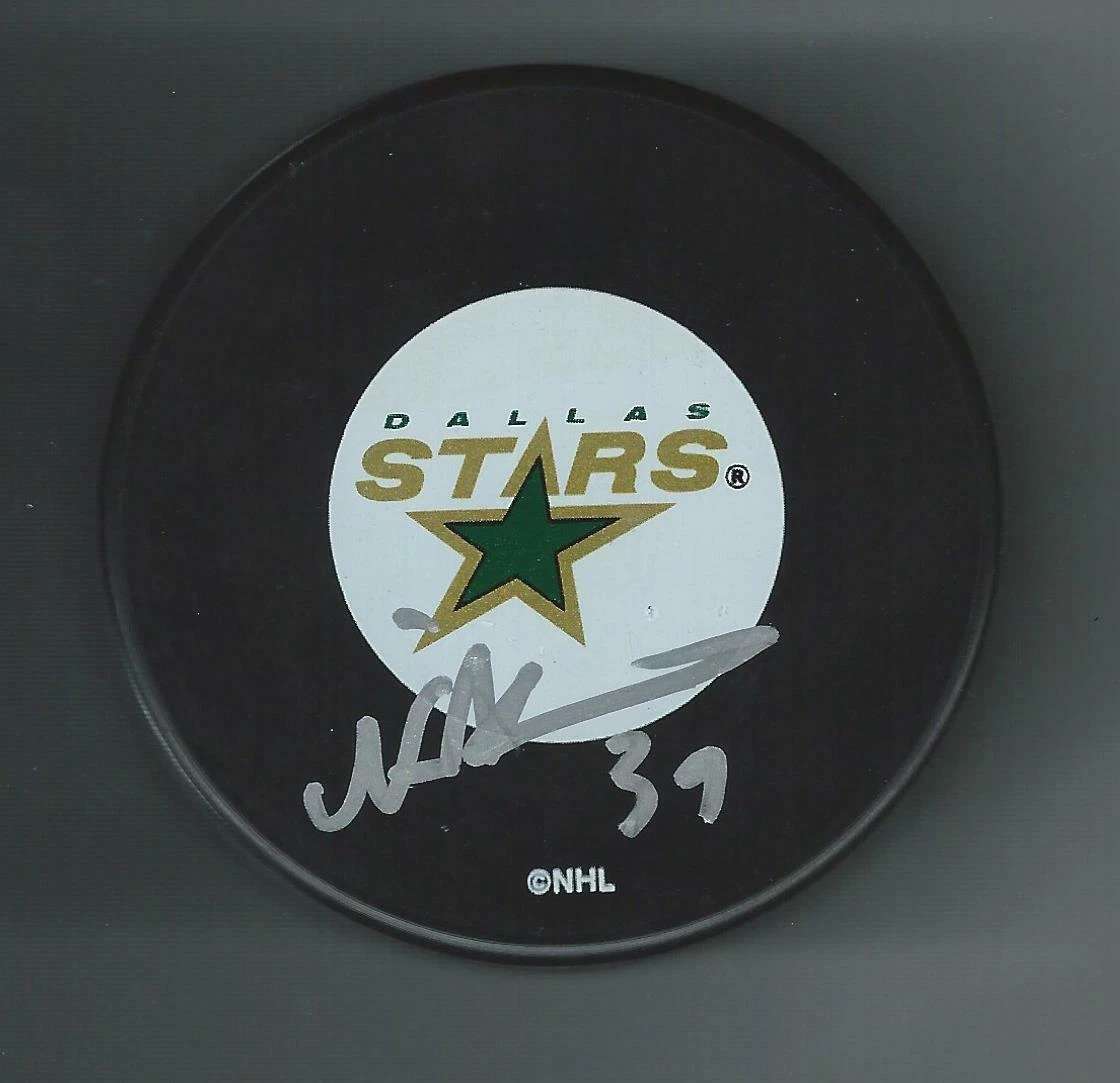 Niko Kapanen Signed Dallas Stars Puck