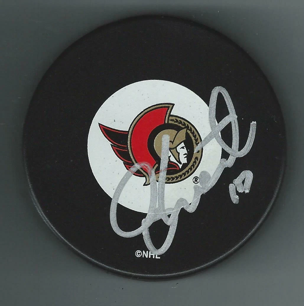 Bill Muckalt Signed Ottawa Senators Puck