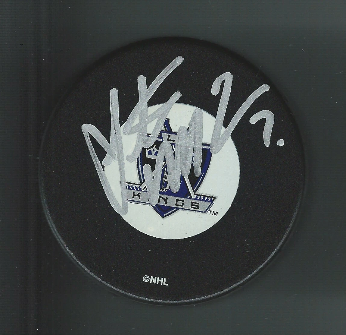 Steve McKenna Signed Los Angeles Kings Puck
