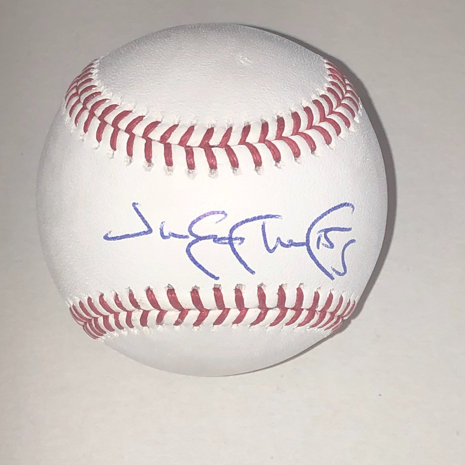 JIM EDMONDS (Cardinals) Signed Official MLB Baseball Beckett Authenticated (BAS)