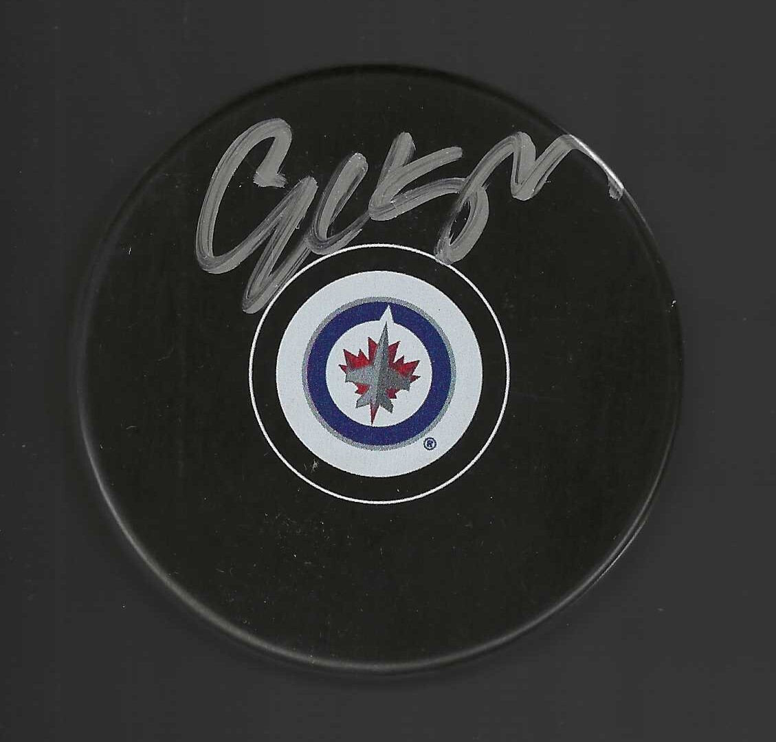 Sam Gagner Signed Winnipeg Jets Puck