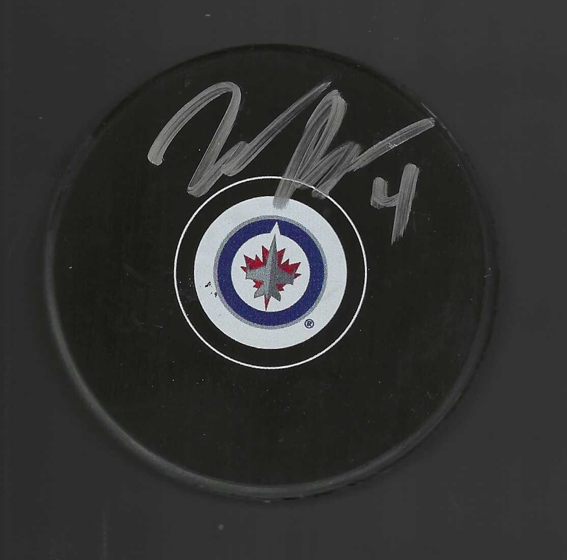 Neal Pionk Signed Winnipeg Jets Puck
