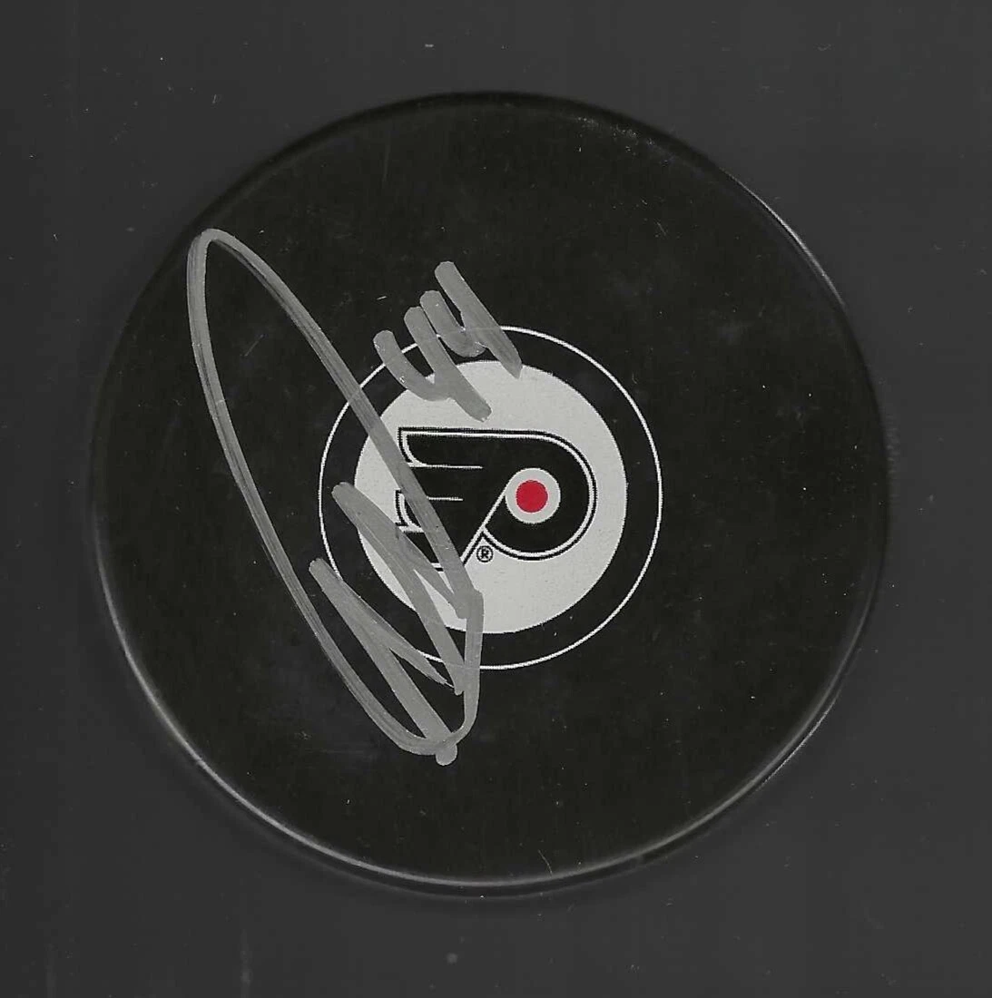 Nicolas Deslauriers Signed Philadelphia Flyers Puck