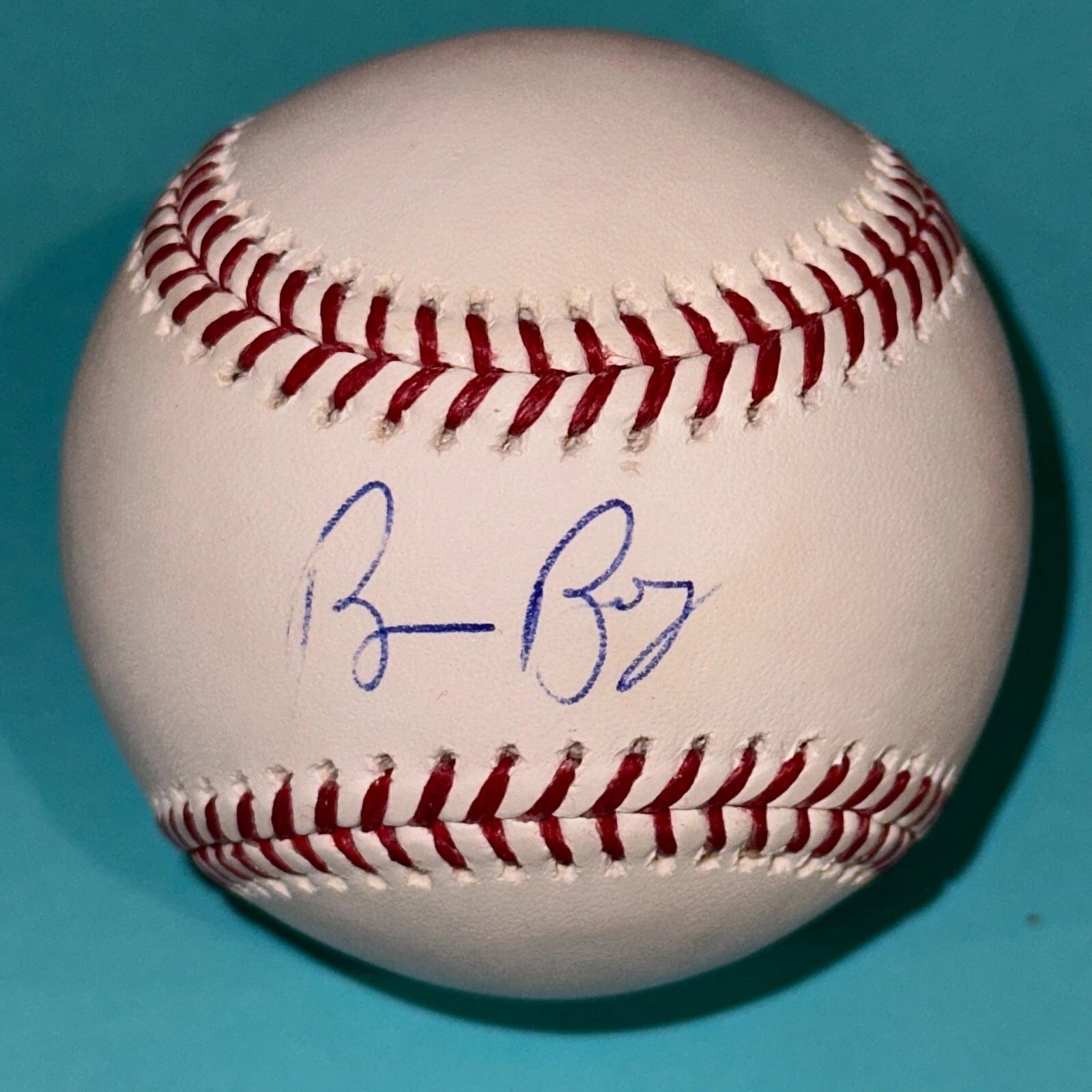 BRUCE BOCHY (Texas Rangers) Signed Official MLB Baseball w/ Beckett COA (BAS)