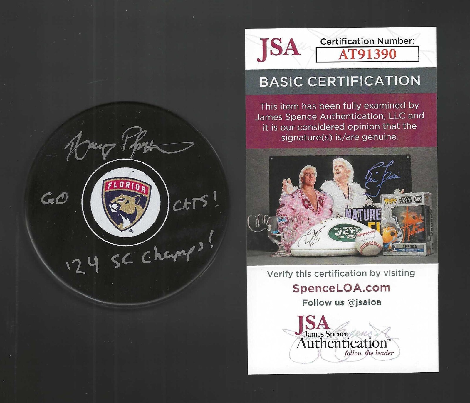 Doug Plagens Signed & Inscribed 