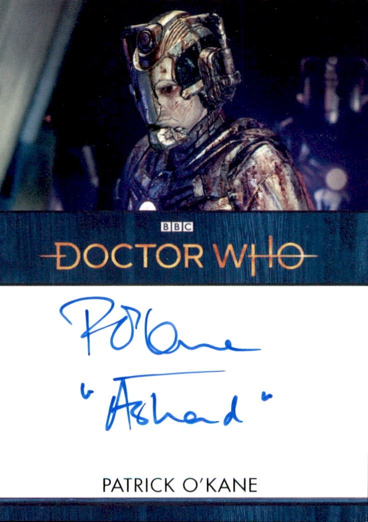 Doctor Who 2022 Patrick O'Kane As Ashad Inscribed Autograph Auto Card