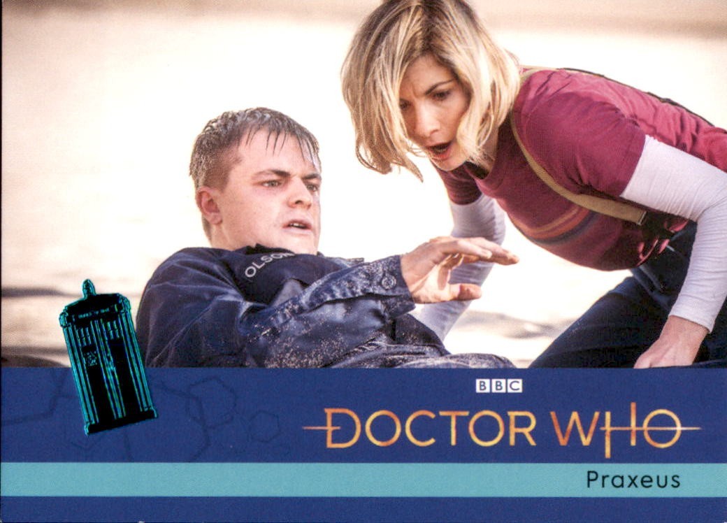 Doctor Who 2022 Praxeus Teal Card #46 75/99