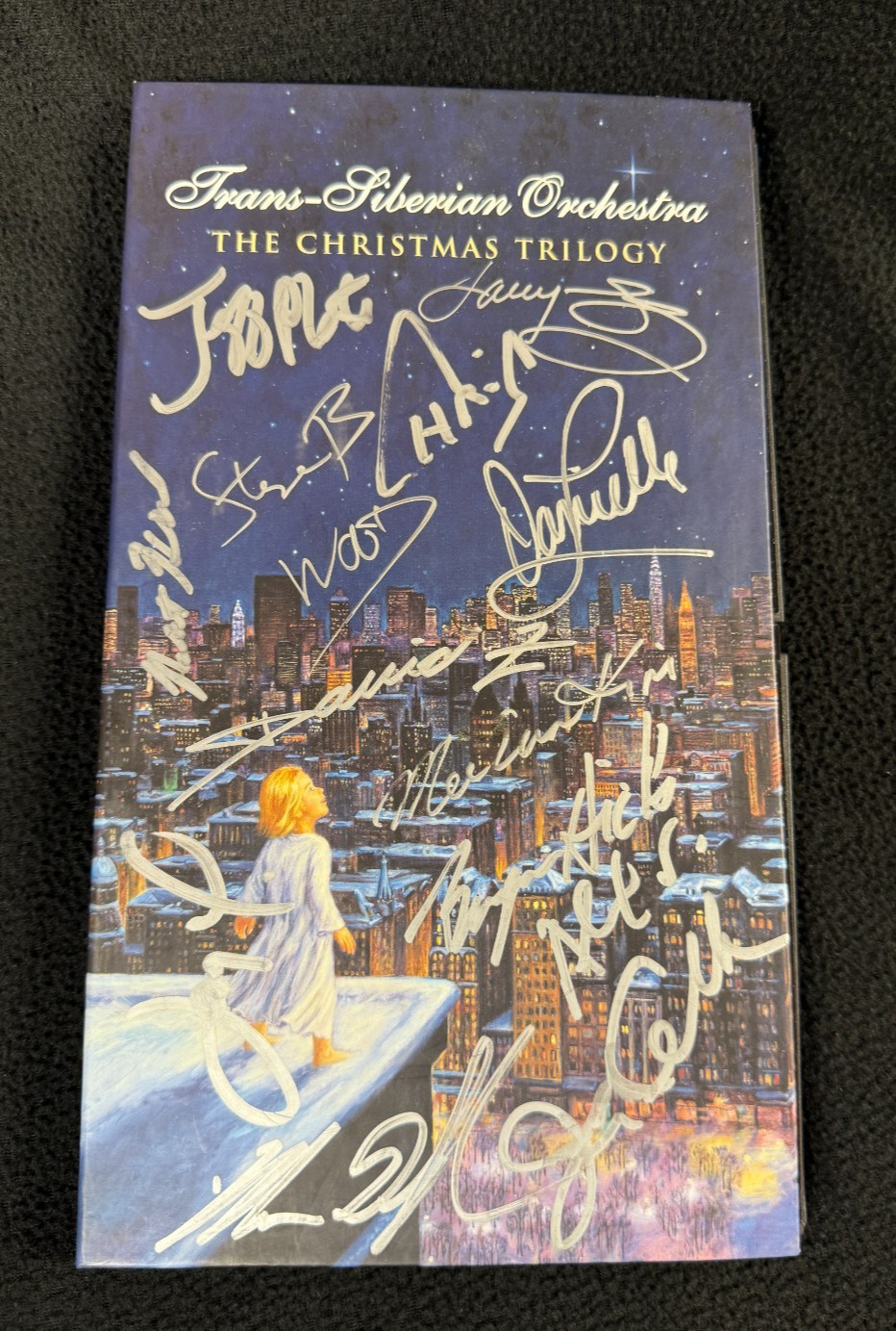 Trans-Siberian Orchestra The Christmas Trilogy CD Set Signed By 13 JSA COA