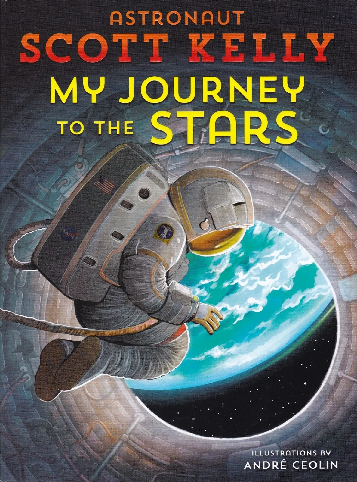 SCOTT KELLY signed autographed 1st edition children's book