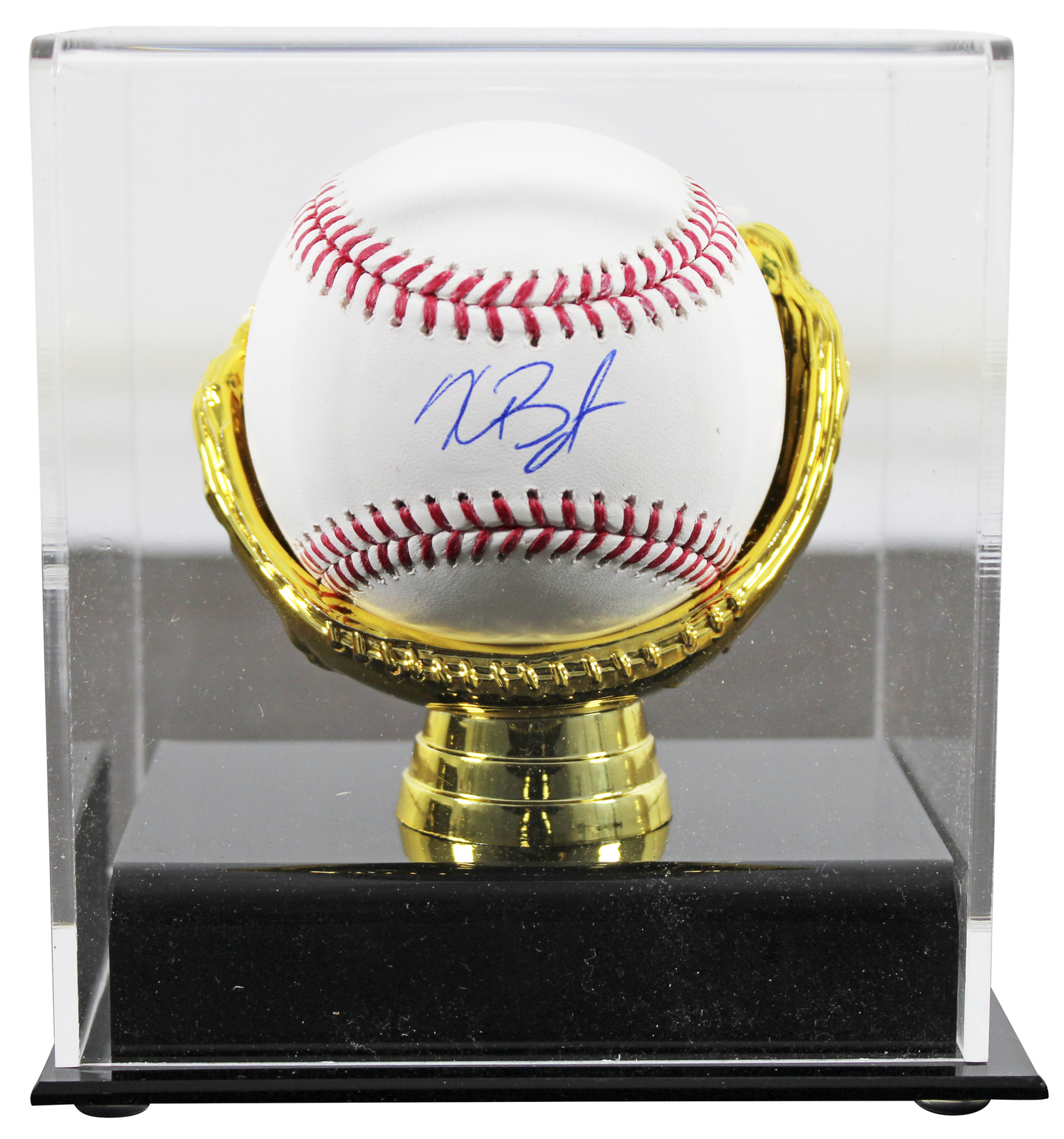 Rockies Kris Bryant Authentic Signed Oml Baseball w/ Case Fanatics COA