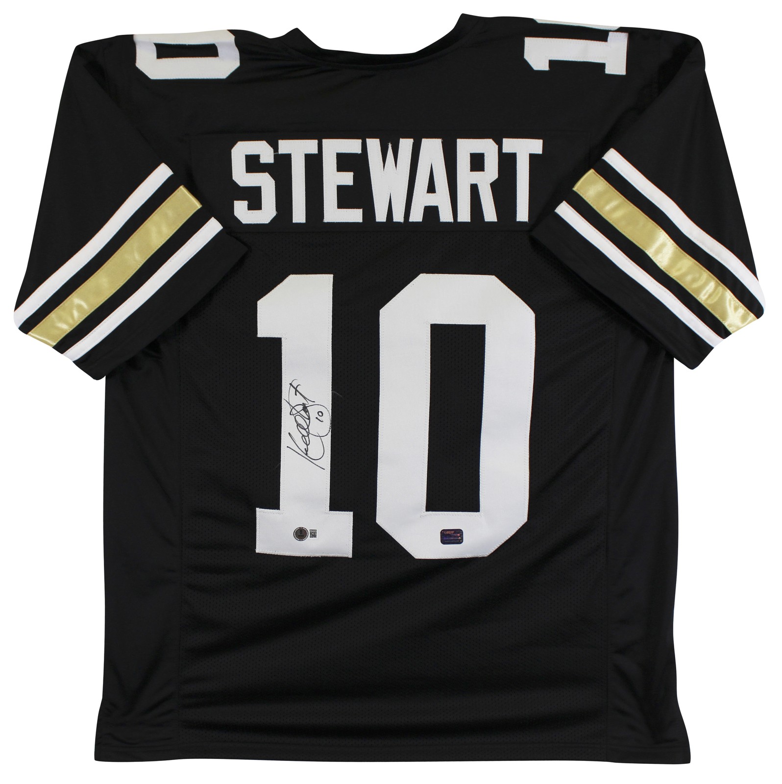 Colorado Kordell Stewart Authentic Signed Black Pro Style Jersey BAS Witnessed