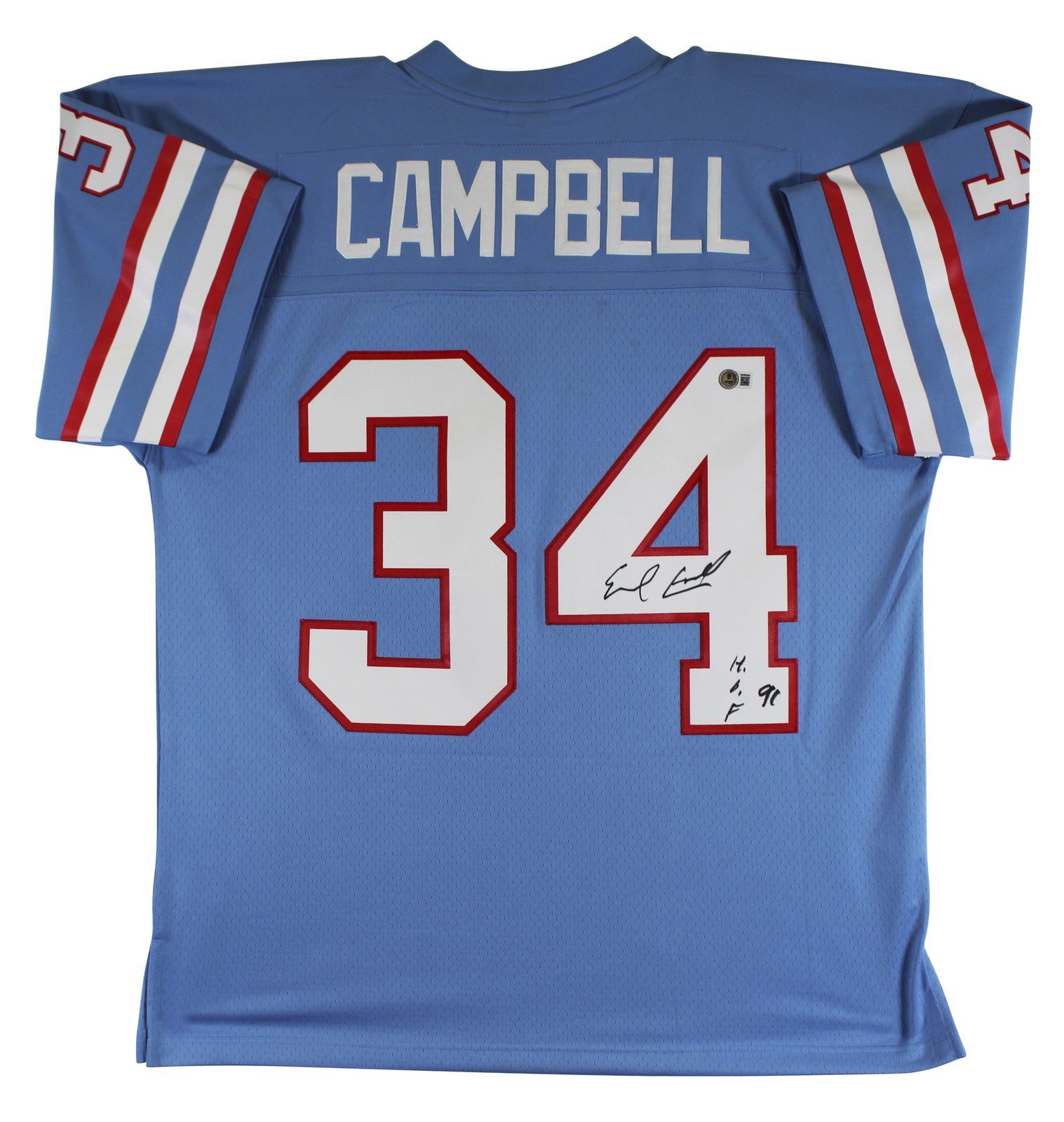 Oilers Earl Campbell 