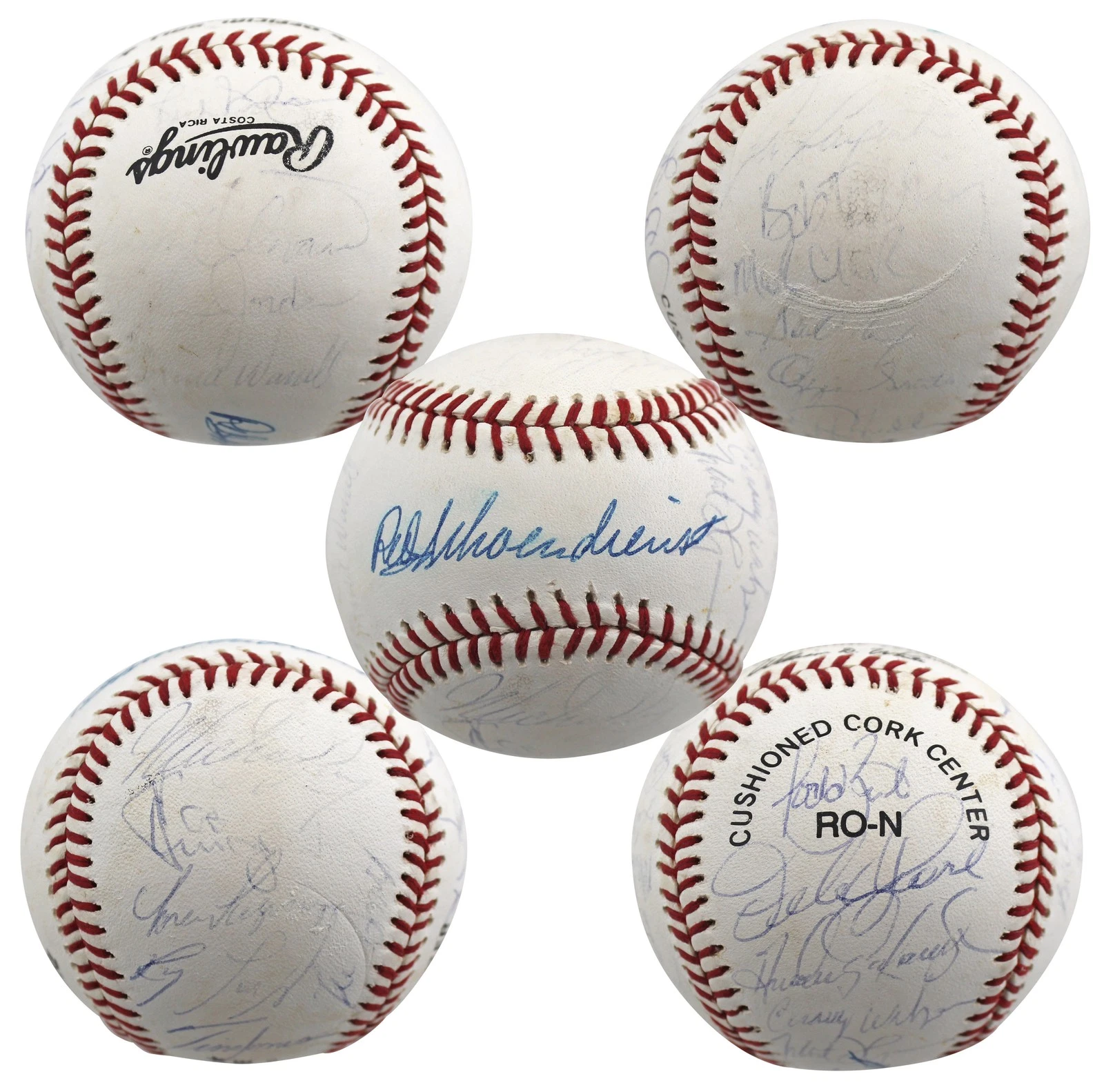 1992 Cardinals (22) Schoendienst, Smith +20 Signed Onl Baseball BAS #AA03189