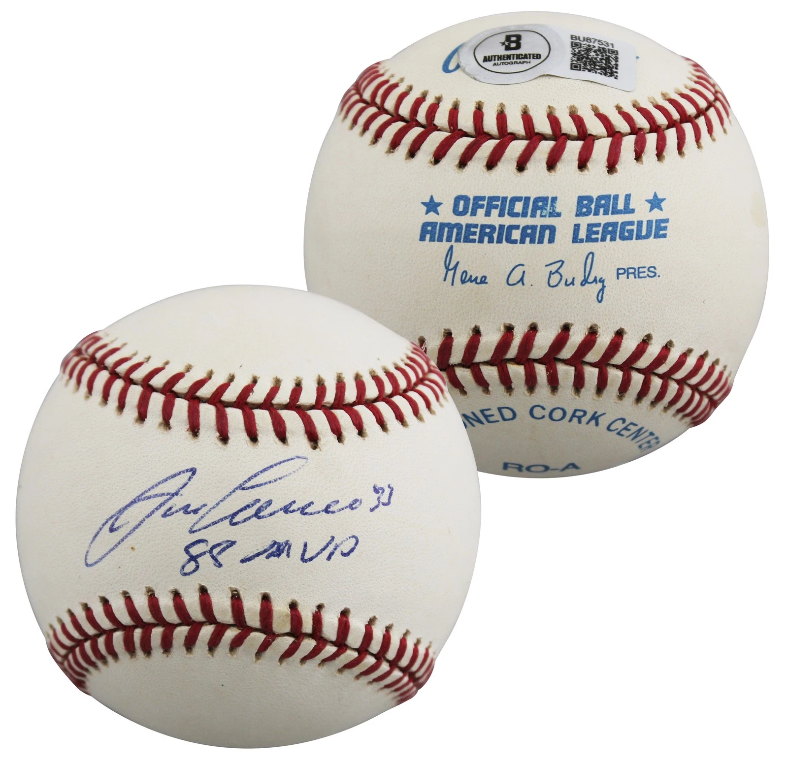 Athletics Jose Canseco 