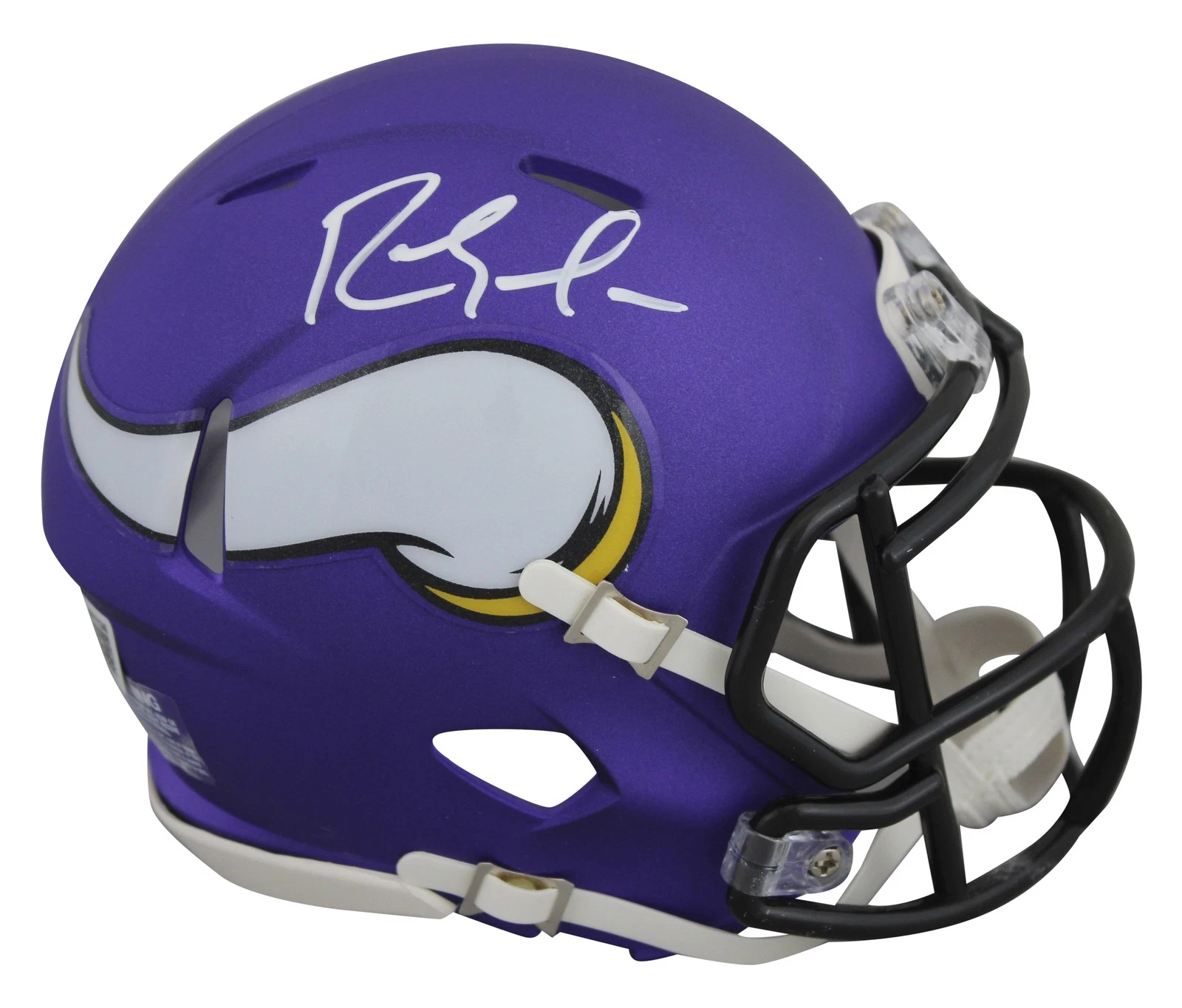 Vikings Randy Moss Authentic Signed Speed Mini Helmet Autographed BAS Witnessed