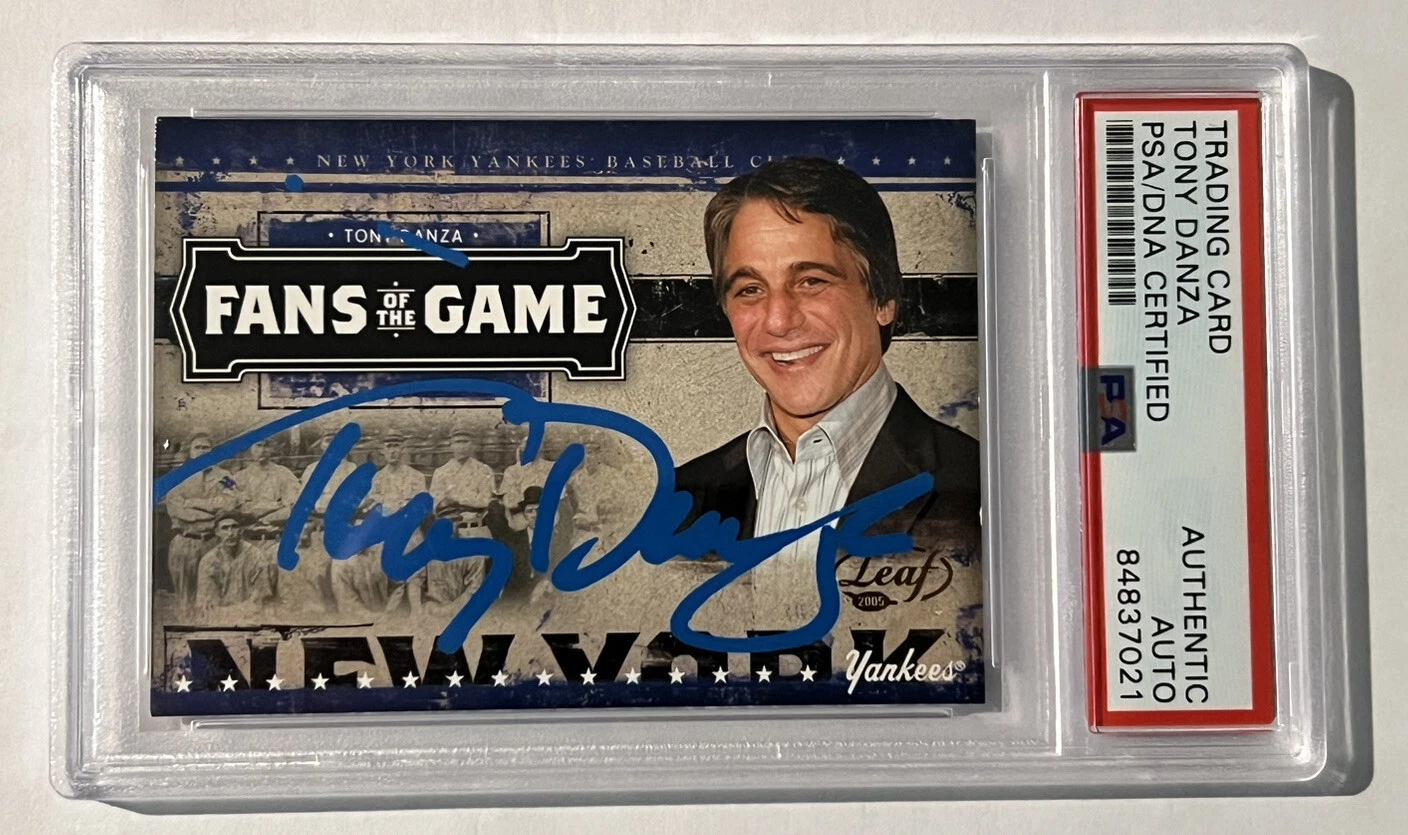 2005 Leaf Fans of the Game Tony Danza #FG-2 SIGNED AUTO ROOKIE RC SP PSA/DNA