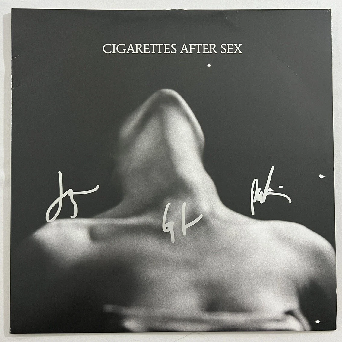 CIGARETTES AFTER SEX SIGNED ALBUM VINYL AUTOGRAPH AUTHENTIC  + PROOF COA