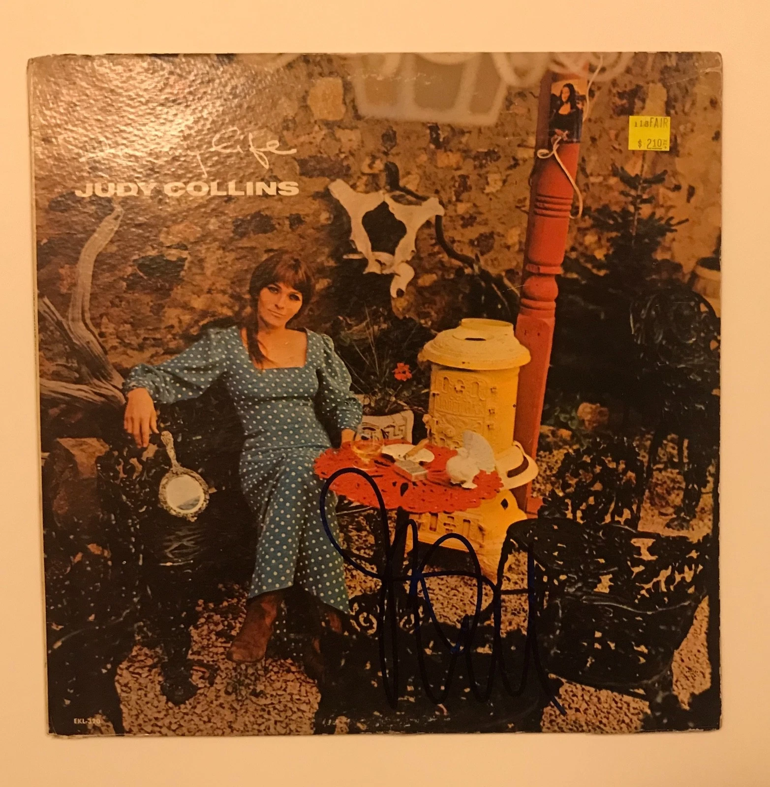 * JUDY COLLINS * signed vinyl album * IN MY LIFE * PROOF * 1