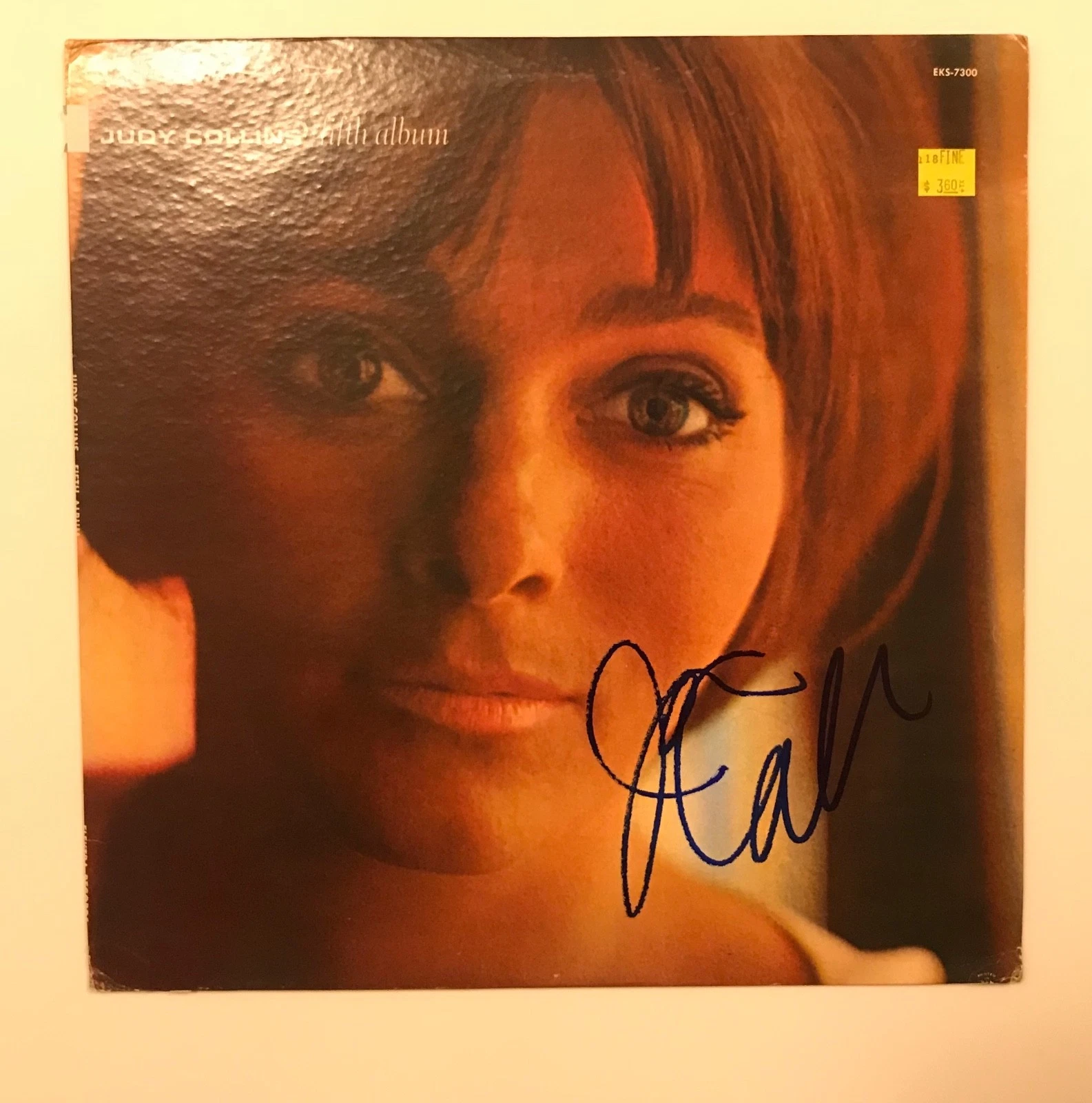 * JUDY COLLINS * signed vinyl album * FIFTH ALBUM * PROOF * 1