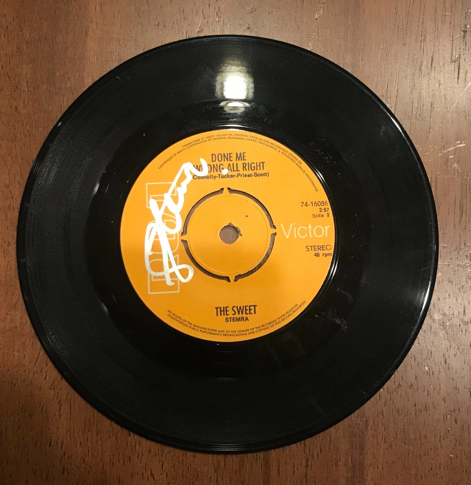 * STEVE PRIEST * signed 7