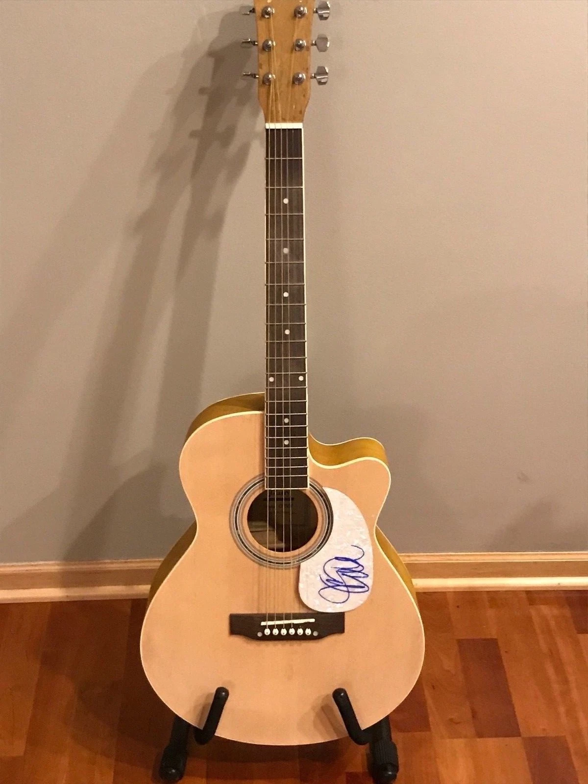* JUDY COLLINS * signed autographed acoustic guitar * WILD FLOWERS * PROOF  1