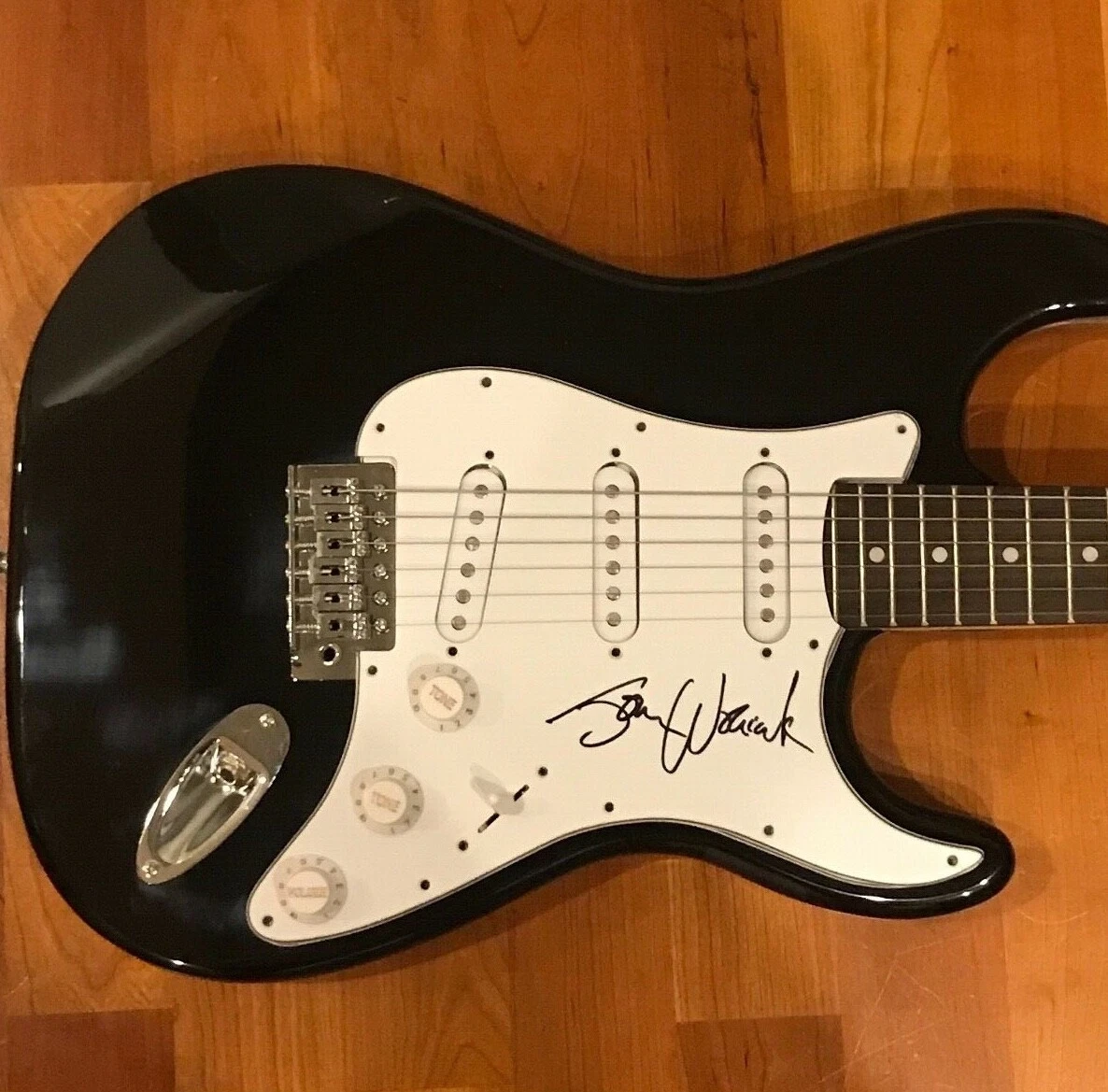* JOHN WOZNIAK * signed electric guitar * MARCY PLAYGROUND * SEX & CANDY * 2