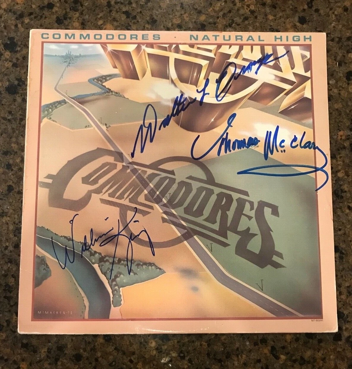 COMMODORES * signed album * MCCLARY, ORANGE & KING * PROOF * 1