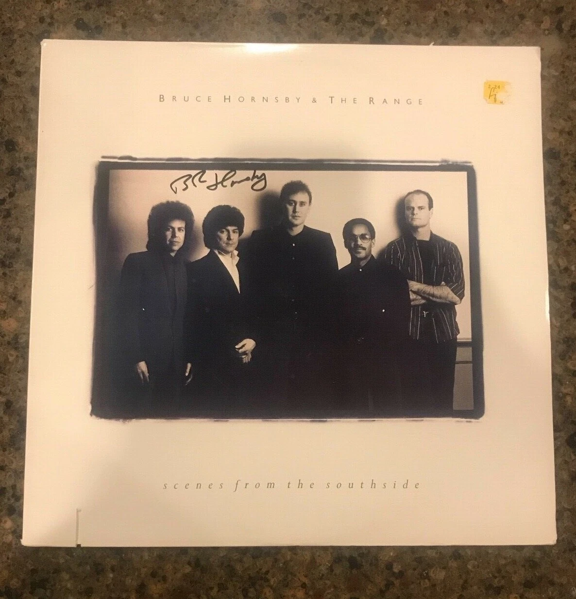 * BRUCE HORNSBY * signed album * SCENES FROM THE SOUTHSIDE * PROOF * 1