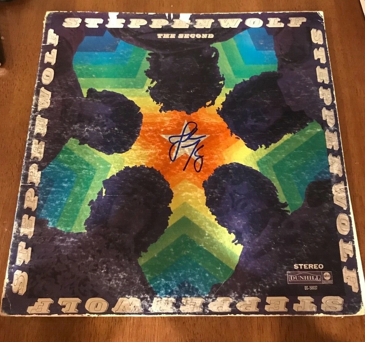 * JOHN KAY * signed album * STEPPENWOLF * THE SECOND *  PROOF * 1