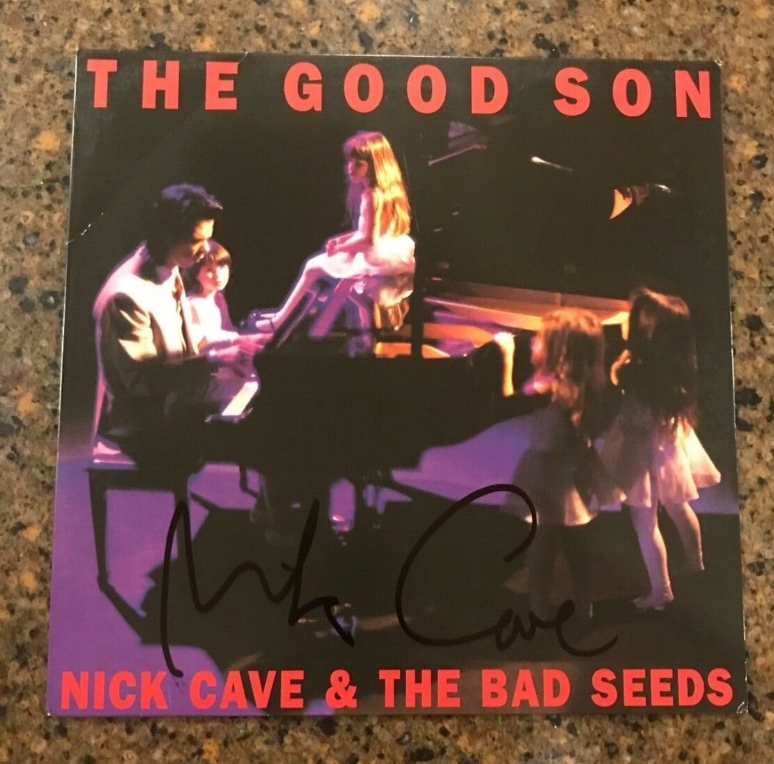 * NICK CAVE * signed vinyl album * THE GOOD SON * THE BAD SEEDS * PROOF * 1