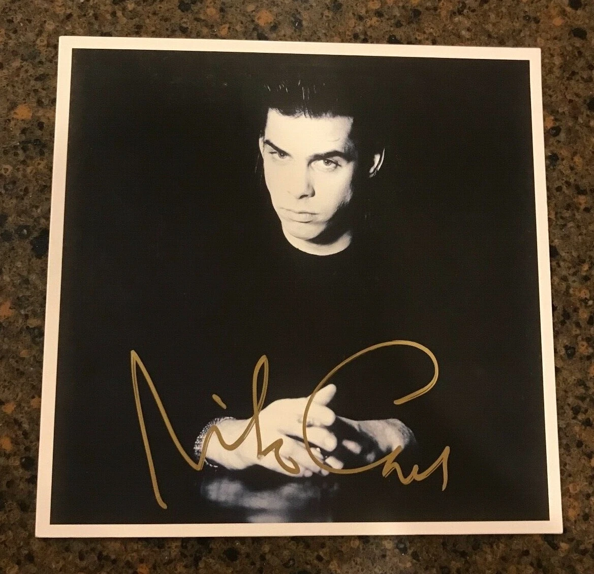 * NICK CAVE * signed vinyl album * THE BAD SEEDS * PROOF * 1