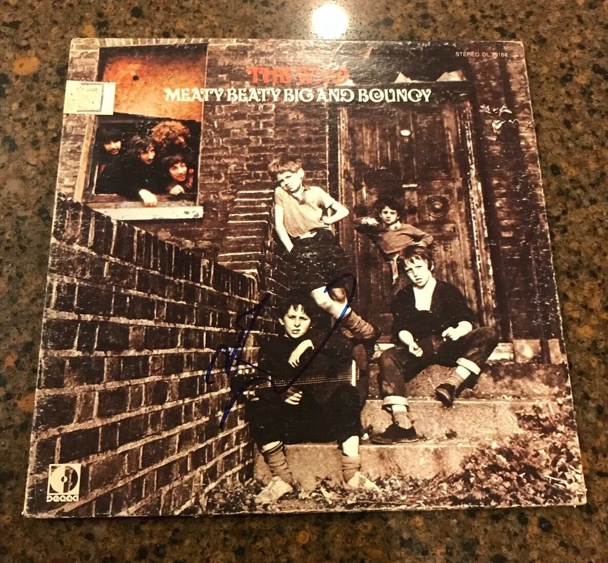 * PETE TOWNSHEND * signed vinyl album * MEATY BEATY BIG AND BOUNCY * COA * 1