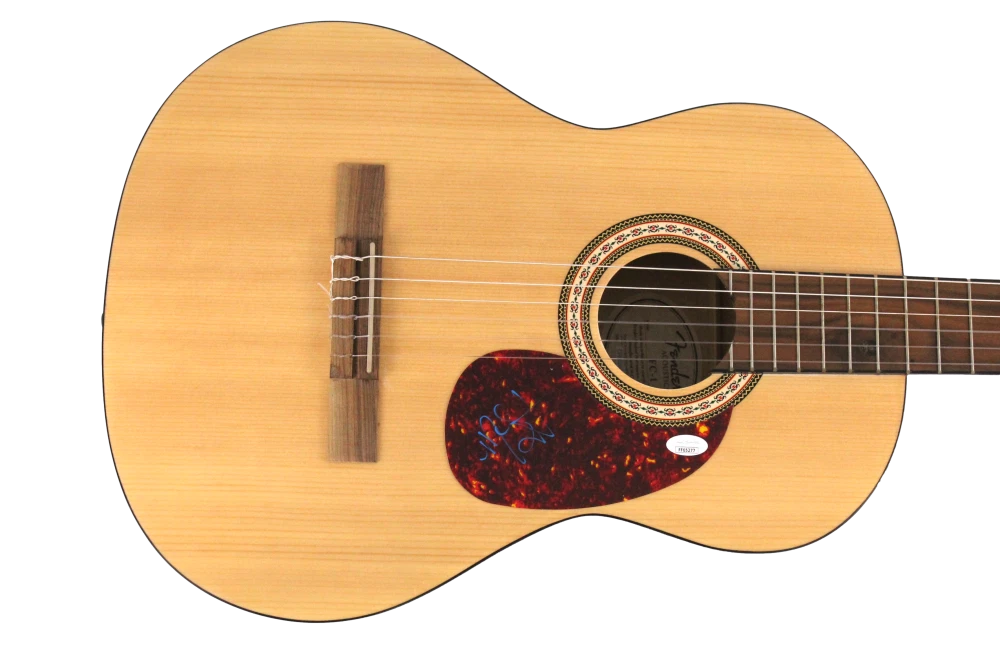 MIRANDA LAMBERT SIGNED AUTOGRAPH FULL SIZE FENDER ACOUSTIC GUITAR REVOLUTION JSA