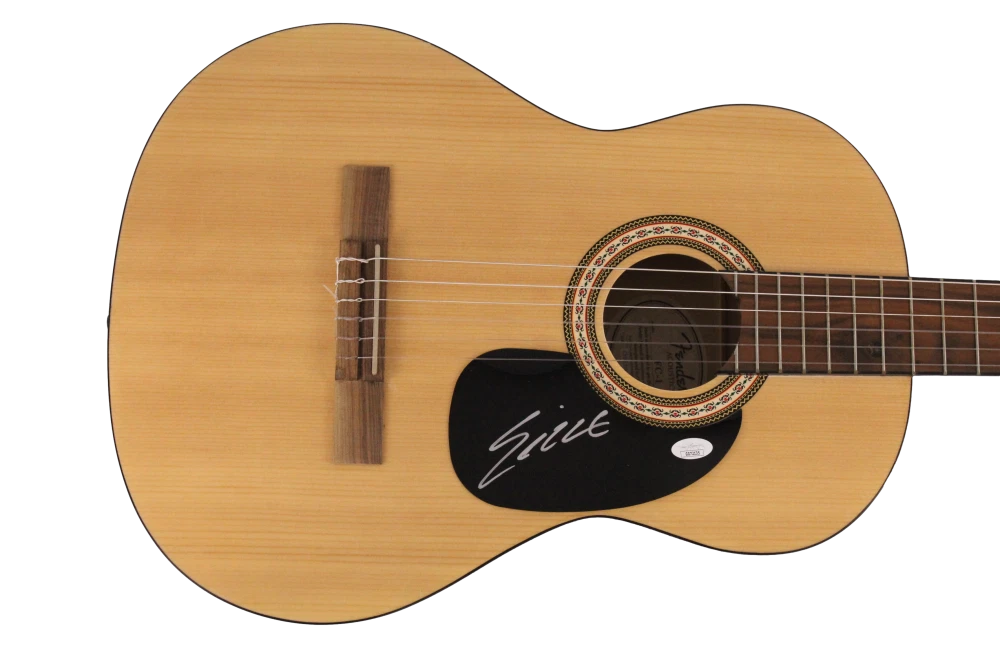 ERIC CHURCH SIGNED AUTOGRAPH FULL SIZE FENDER ACOUSTIC GUITAR CAROLINA CHIEF JSA