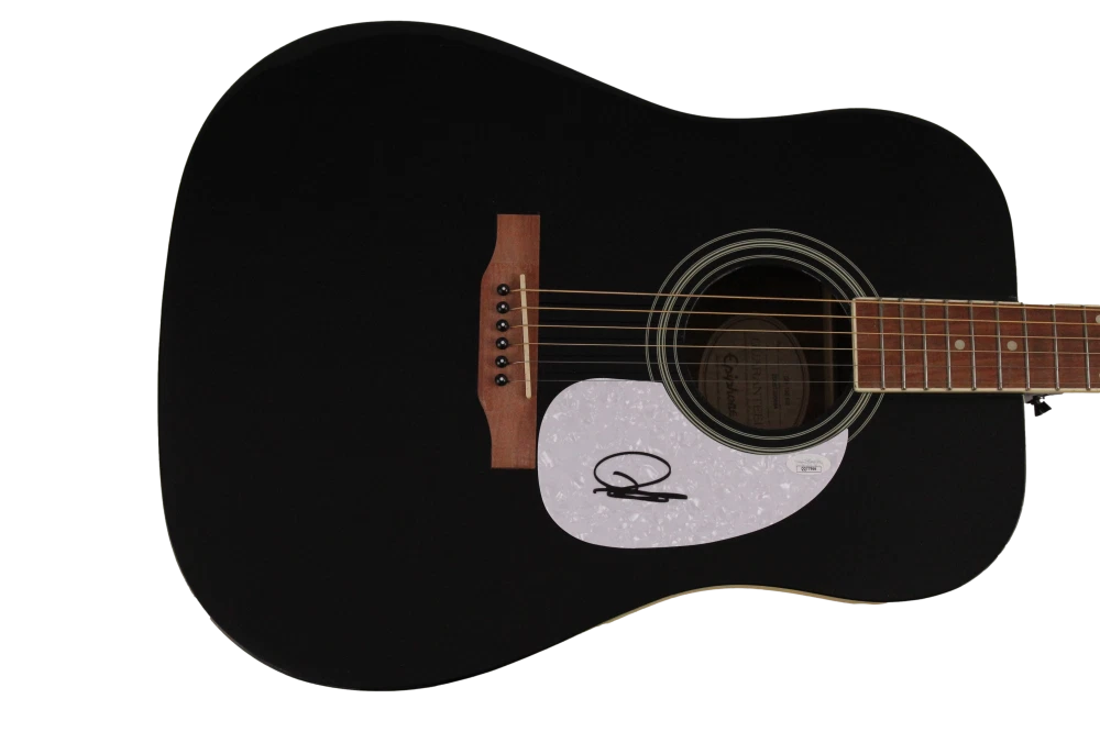 DUSTIN LYNCH SIGNED AUTOGRAPH GIBSON EPIPHONE ACOUSTIC GUITAR WHERE IT'S AT JSA